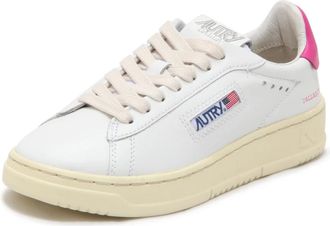 Autry Dallas Low - Dames - Sneakers - Wit - 36 EU - Katoen - Schoenen