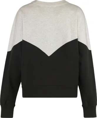Isabel Marant Womens Houston Cotton-Blend Crewneck Sweatshirt Ecru Sweatshirts Sweater