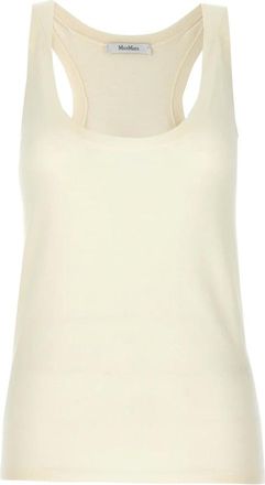 Max Mara Tops, Dames, Wit, L, Kasjmier, Abbono Tanktop