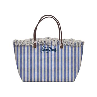 MC2 Saint Barth City Bag Mid Fringe - unisex - MC2 Saint Barth - Shopping Bags - Multicolor - ONE SIZE - Bags