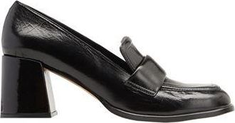 8 by YOOX PATENT LEATHER HEELED LOAFER