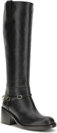 Chlo&eacute; Womens Black Calf Leather Bos Taurus Lace-Up Boots