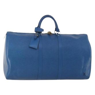 Louis Vuitton Pre-owned Weekend Bags, female, Blue, Size: ONE SIZE Pre-owned Boston Bag