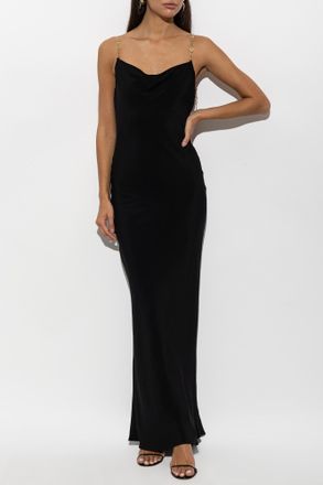 Cult Gaia Silk Dress Macelyn, Womens, Black