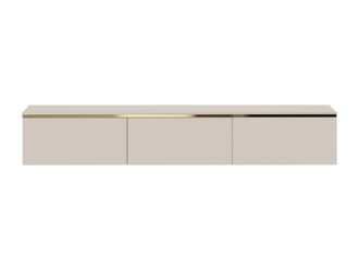 VENTE-UNIQUE.COM Mueble de tv suspendido madera beige