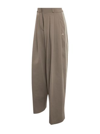 adidas Originals Pleated Pants Marrone