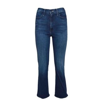 Mother Ankle-Length Straight Leg Jeans