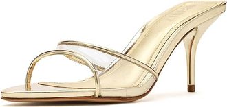 Schutz Elodie Vinyl Womens Sandals Platina : 10.5 M, Synthetic