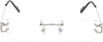 Cartier Stijlvolle Zonnebril - unisex - Brillen - Grijs - ONE Size - Accessoires