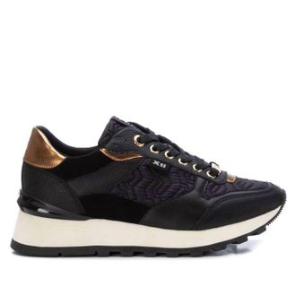 Xti Womens Rubber Sneakers In Black