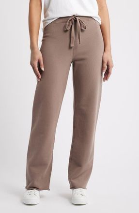 Frank & Eileen Catherine Cotton Sweatpants in Brulee at Nordstrom, Size X-Large