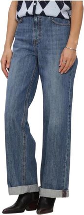 Silvian Heach Jeans, Dames, Blauw, W32, Jeans Cennai