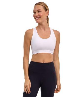 Falke Madison Low Impact Sports Bra with Pads in White at Nordstrom, Size X-Large