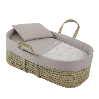 Cambrass Moises de palma acolchado une beige 39x80x25 cm