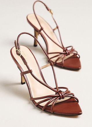 Maeve Strappy Pointed-Toe Heels