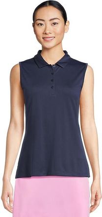 Callaway Sleeveless Tournament Polo Womens Workout Peacoat : 2XL (Womens 18-20), Polyester