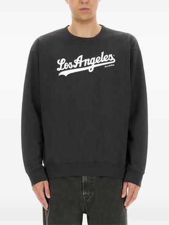 Sporty & Rich x The LA Dodgers printed logo sweatshirt - unisex - Cotton - S - Grey