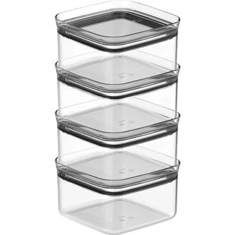 Ou Airtight Clear Stackable Food Storage Container Set with Leak Proof Lid at Nordstrom