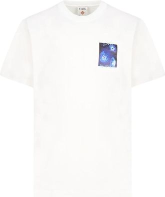 Casablanca T-Shirts - Heren - T-shirts - Wit - XL - Tops
