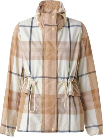 Burberry Geruite Jas - Dames - Zomerjassen - Veelkleurig - 4XS - Jassen