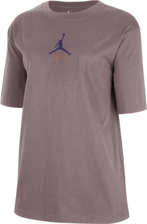 Nike Womens Phoenix Suns Courtside Statement Edition Jordan NBA T-Shirt in Pink | HQ0715-204