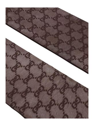 Gucci GG-Motif Tech Fabric Tights - Brown