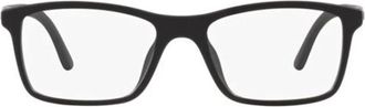 Polo Ralph Lauren Rechthoekige zonnebril - unisex - Brillen - Zwart - 49 MM - Nylon - Accessoires