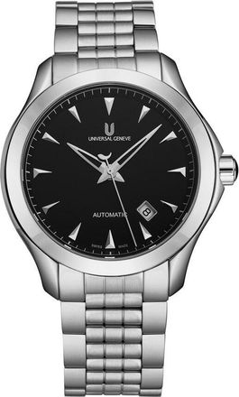 Universal Gen&egrave;ve Okeanos Compax Black Dial Mens Watch 871.101-011