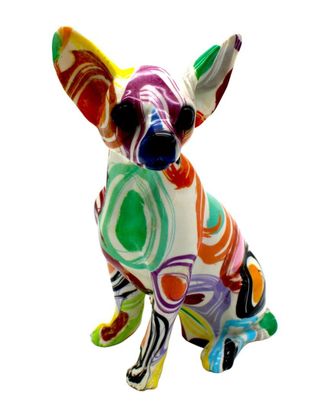 Interior Illusions Plus Sitting Swirly Circle Chihuahua