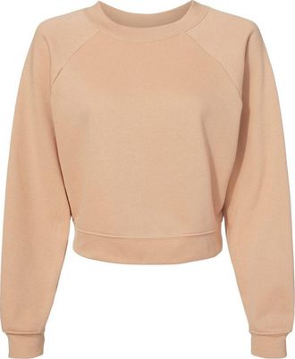 Bella + Canvas Women&acute;s Raglan Pullover Fleece