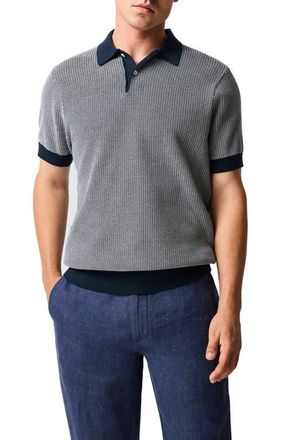 Rodd & Gunn Nicholls Polo in Midnight at Nordstrom, Size Xxx-Large R