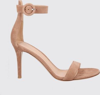 Gianvito Rossi Sandalo Portofino in camoscio