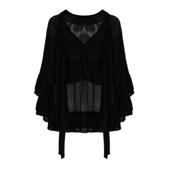 By Malene Birger Capes, female, Black, Size: ONE SIZE Cedi Cape