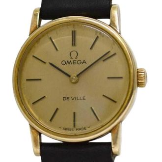 Omega Pre-owned Vintage Horloge - Dames - Vintage Horloges - Geel - ONE Size - Vintage