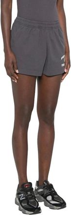 Sporty & Rich Mujer, Pantalones cortos, Gris, Talla: XS