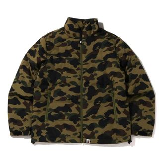 A Bathing Ape FW22 1ST Camo Down Jacket Green 1I20-144-001