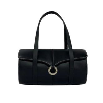 Loewe Pre-owned Boston Bag - Dames - Vintage Handtas - Zwart - ONE Size - Leer - Vintage