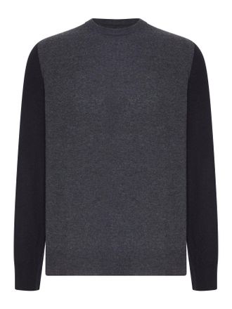 Maison Margiela COLOR-BLOCK CREW-NECK SWEATER - Maison Margiela - Man