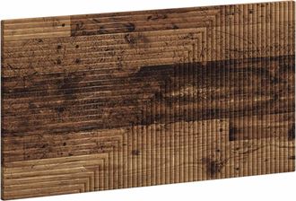 vidaXL Cabecero Montada En La Pared Haarlem Madera Envejecida Vidaxl