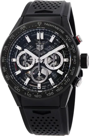 Tag Heuer Pre-owned Tag Heuer Carrera Chronograph Automatic Mens Watch CBG2A91.FT6173
