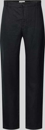 Casual Friday Casual Friday Leinenhose mit Eingrifftaschen Modell Pandrup in Black, Gr&ouml;&szlig;e 30/30