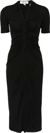 Diane Von F&uuml;rstenberg Kleedjes, Dames, Zwart, S, Zoey Jurk