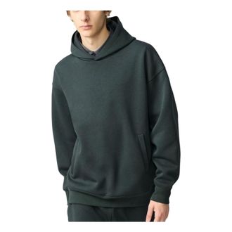 Uniqlo Sweat Oversized Hoodie Dark Green 482309-58