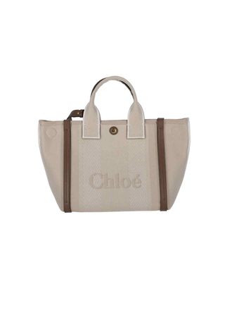 Chlo&eacute; Womens Chlo&egrave; Bags White Cotton