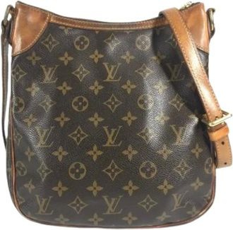 Louis Vuitton Pre-owned Cross Body Bags, male, Brown, Size: ONE SIZE Pre-owned Pochette Shoulder Bag