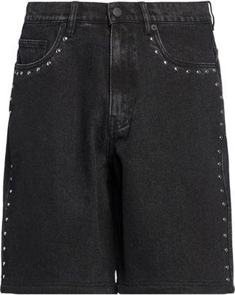 Pleasures BOTTOMWEAR - Denim shorts on YOOX.COM