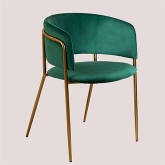 Sklum Sklum - Pack De 2 Sillas De Comedor Tapizadas Nalon