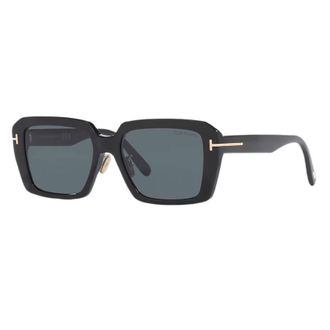 Tom Ford Grey Rectangular Sunglasses FT1164-K 01A 54