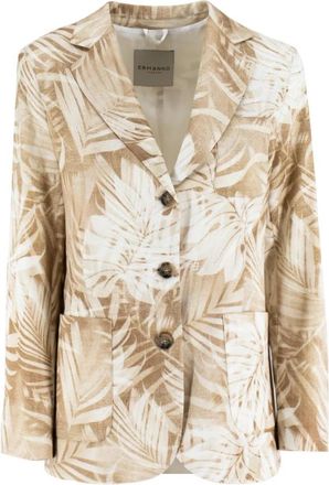 Ermanno Scervino Single Breasted Blazer - Dames - Blazers - Veelkleurig - M - Jassen