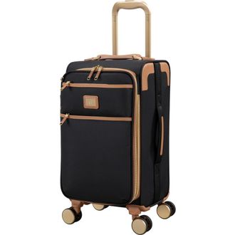IT Luggage Transposition 22-Inch Soft Side Suitcase in Black at Nordstrom Rack